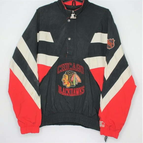 VTG Starter Chicago Blackhawks Jacket C670 - Picture 2 of 12